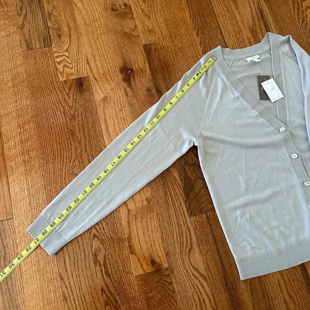 2 of NWT j. jill Woman’s Gray Jacket & Jeans, Sz S/4